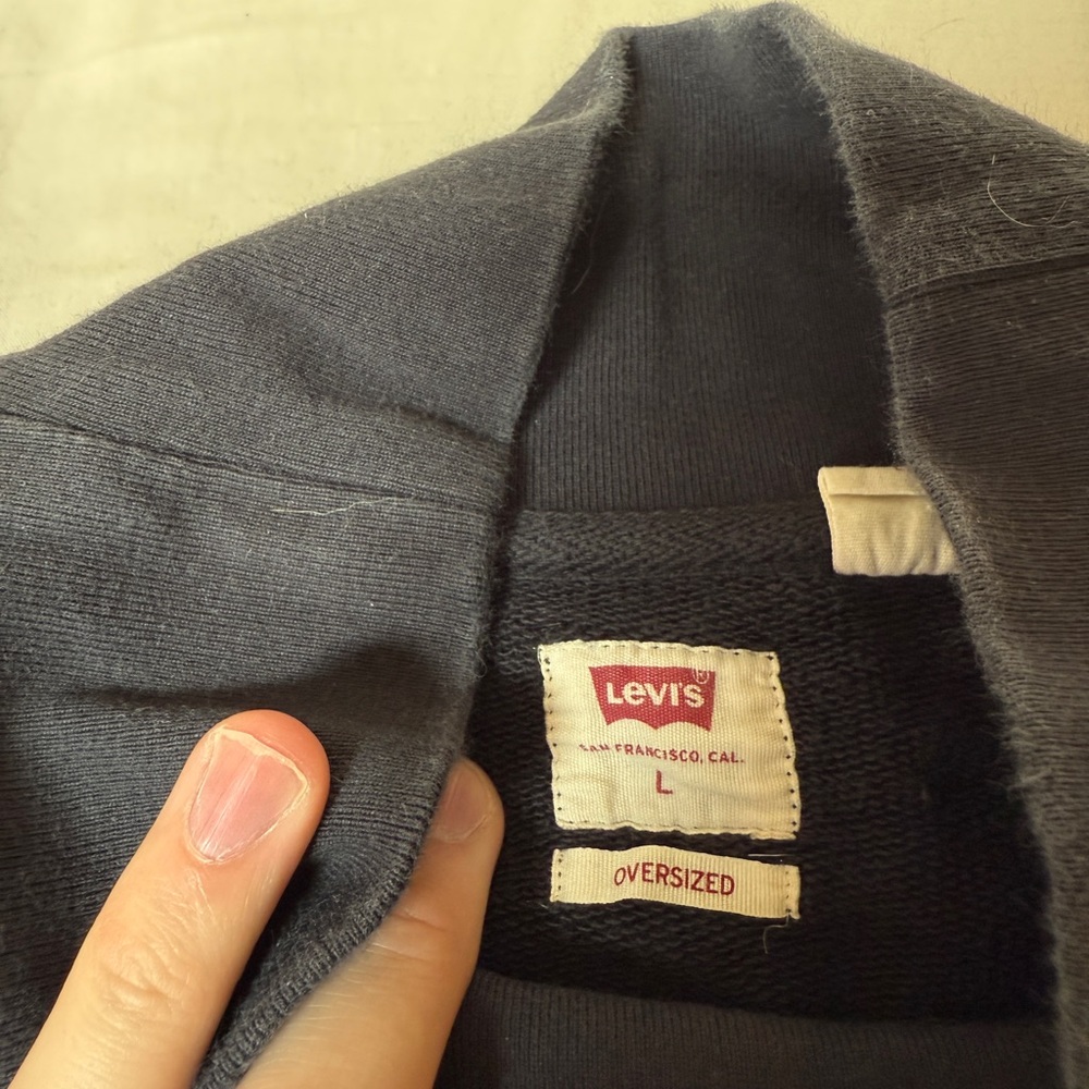 Levi's Gray Oversized Jacket